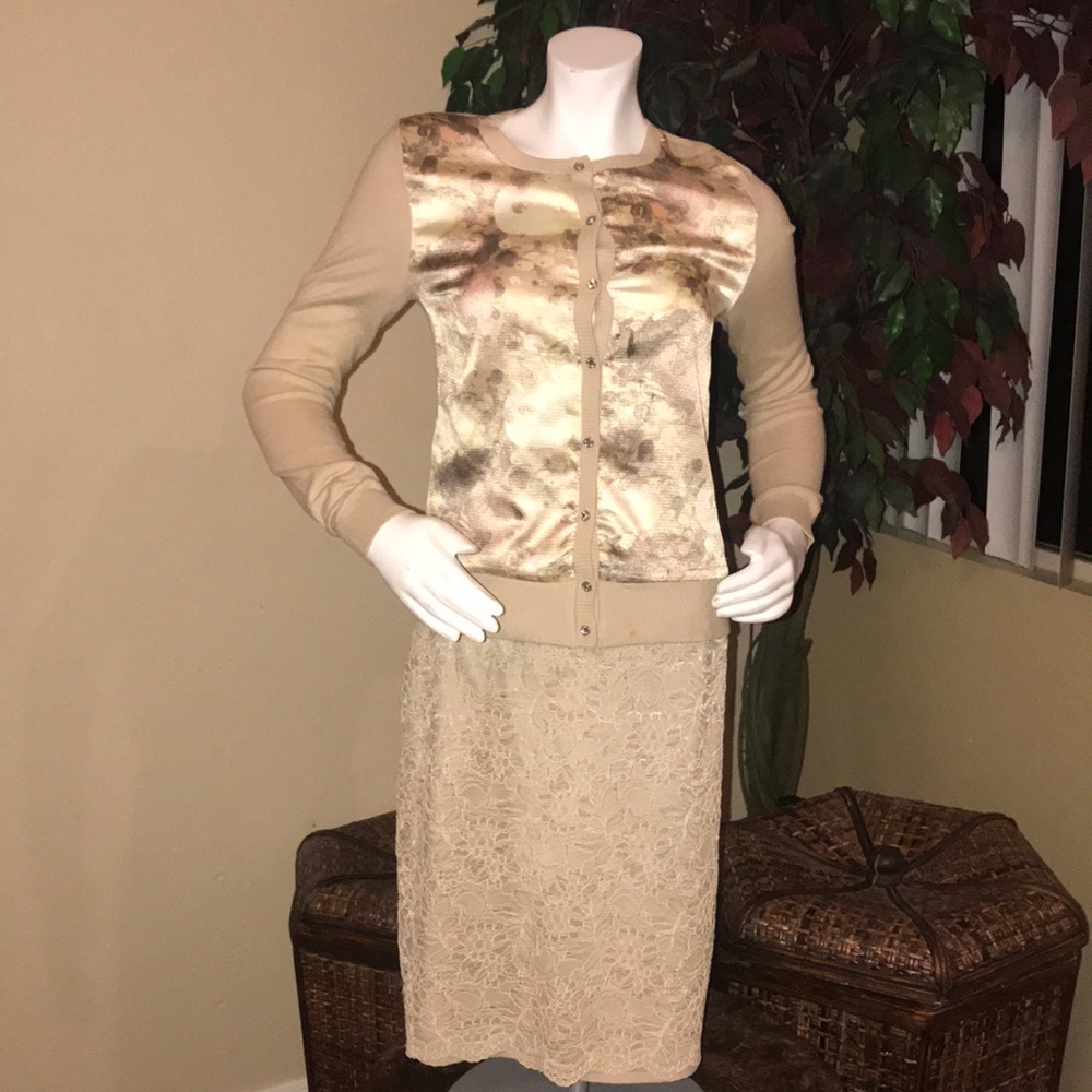 Sweater and skirt set